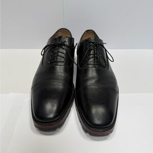Christian Louboutin Black Leather Oxfords